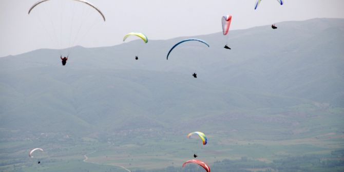 Gökyüzünde Görsel Şölen