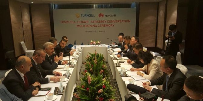 Bakan Arslan, Çin’de İmza Törenine Katıldı