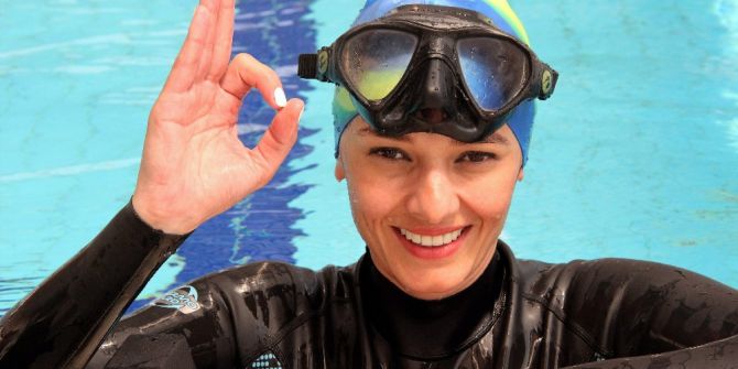 Su Atında Yürüme Rekoru Kırmaya Hazırlanıyor