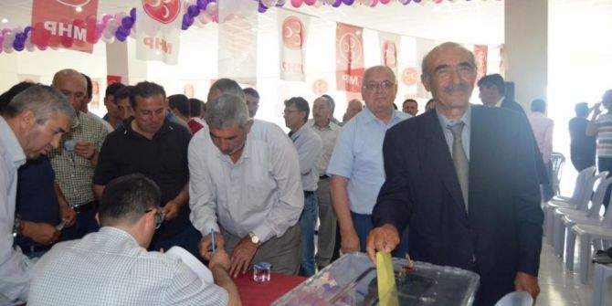 Mhp Selendi İlçe Başkanlığına Himmet Kurukoç Seçildi