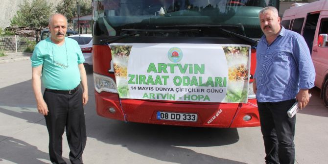 Artvinli Çiftçiler Ankara Yolunda