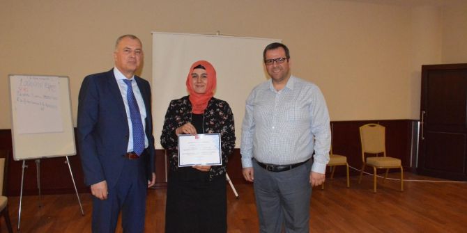 Planlama Ve Proje Yönetimi Eğitimi Katılım Belgeleri Verildi