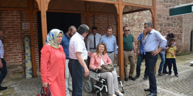 Valide-i Ali Osman Hayme Ana’nın İzinde Projesi’nde Bursa’dan Yola Çıkan Grup Bilecik’e Geldi