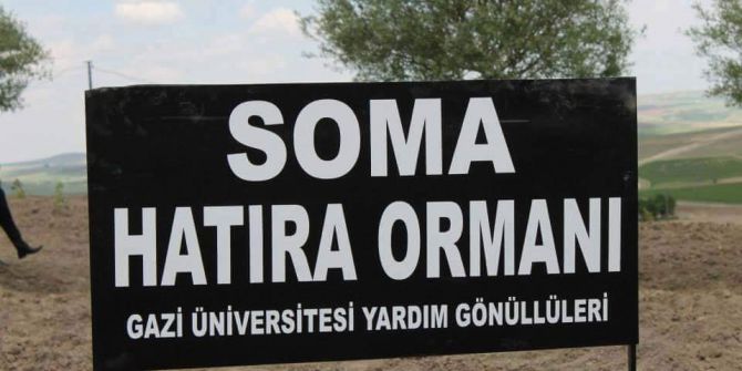 Soma Faciası Hatıra Ormanına Dönüştürüldü