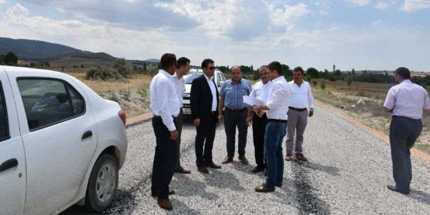 Kaymakam Irgatoğlu Köy Yollarında İncelemelerde Bulundu