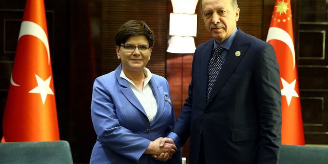 Cumhurbaşkanı Erdoğan, Polonya Başbakanı Syzdlo’la Görüştü