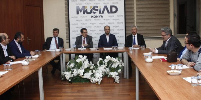 Vergi Dairesi Başkanı Ünver, Müsiad Konya’nın Konuğu Oldu