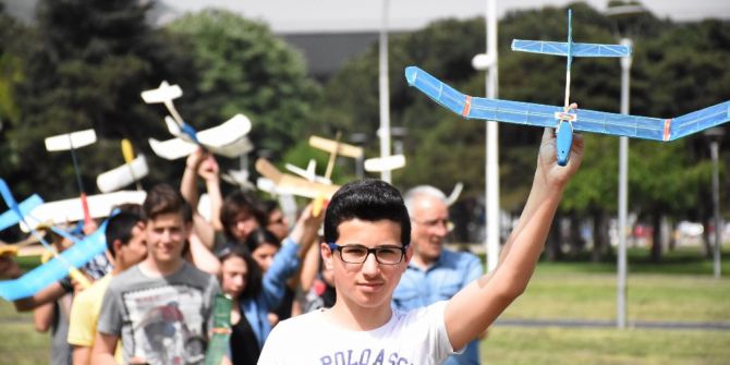 Öğrenciler, Ata Model Uçak Şampiyonas’ında Kıyasıya Yarıştı
