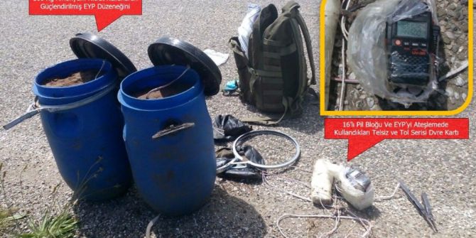 Diyarbakır’da Teröristlerce Tuzaklanmış Eyp’ler İmha Edildi