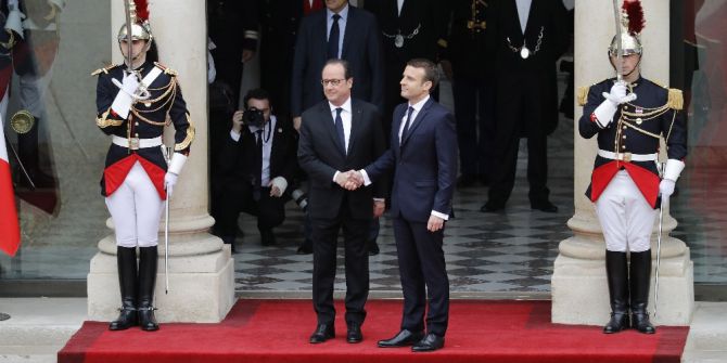 Fransa’nın Çiçeği Burnunda Cumhurbaşkanı Görevi Devraldı