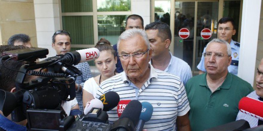 Deniz Baykal Fezleke İçin Adliyede