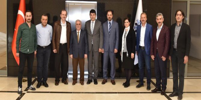 Makina Mühendisleri Odası Trabzon Şubesi’nden Etü’ye Ziyaret