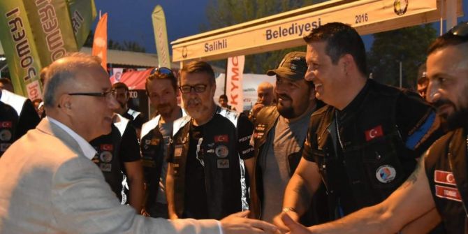 Başkan Kayda, Motosiklet Festivaline Katıldı
