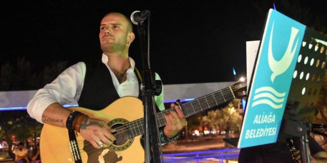 Aliağa’da Sokakta Sanat Etkinlikleri Sürüyor