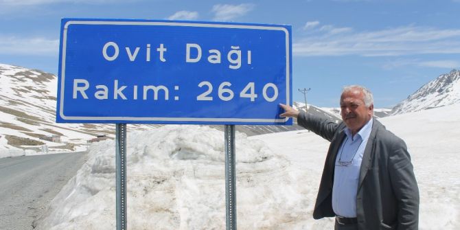 Ovit Kış Sporları Merkezi Olma Yolunda Hızla İlerliyor