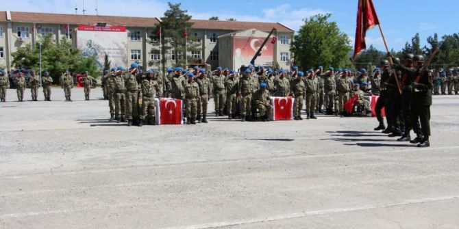 Siirt’te Engellilere Bir Günlük Temsili Askerlik Yaptırıldı