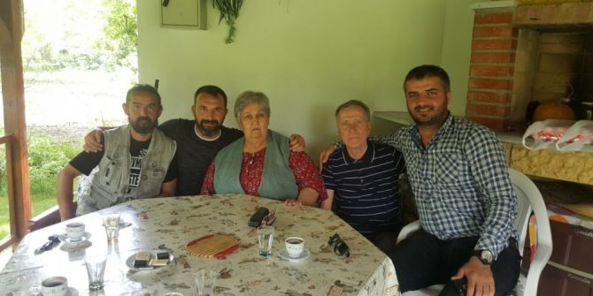 Gazetecilerden Duygulandıran Ziyaret