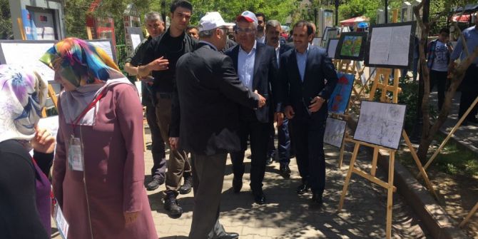 Bingöl’de Dereceye Giren Eserler Sergilendi