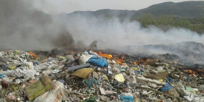 Çöplüklerde Yine Yangın