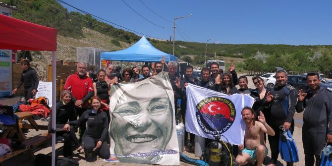 Zübeyde Hanım Sualtında Anıldı