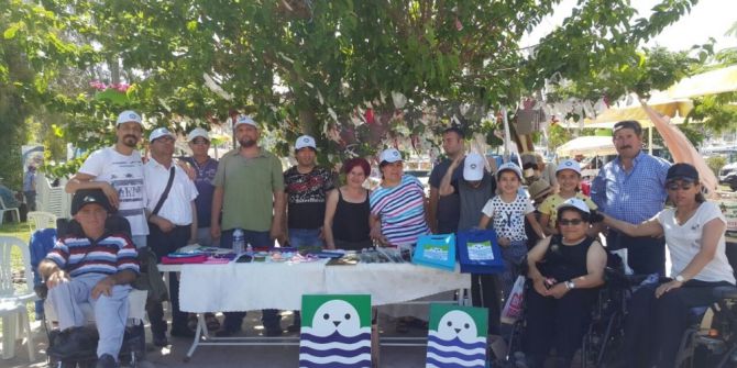 Foça’da Ürettiler, Seferihisar’da Sergilediler