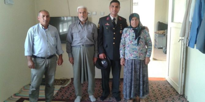 Jandarma Şehit Annelerini Unutmadı