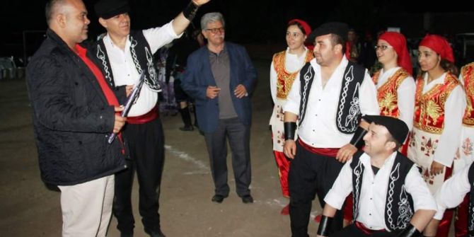 Etili Köyünde Halk Oyunları Gecesi