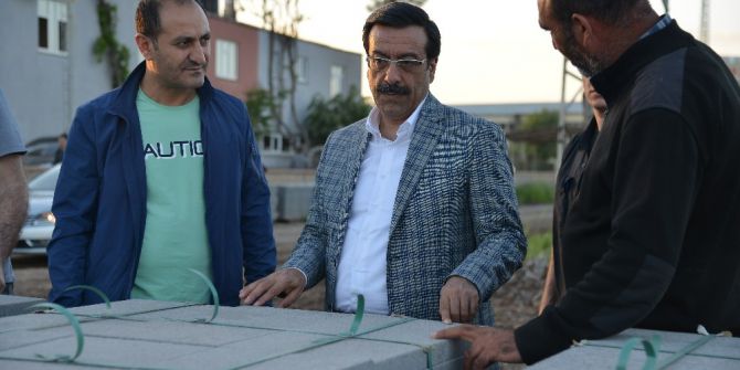 Başkan Atilla, Taş Fabrikasını Denetledi