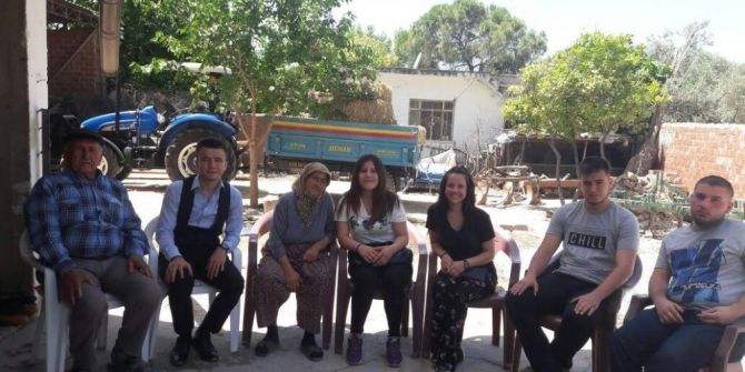 Ülkücü Gençlerden Şehit Aileleri Ve Huzurevine Ziyaret