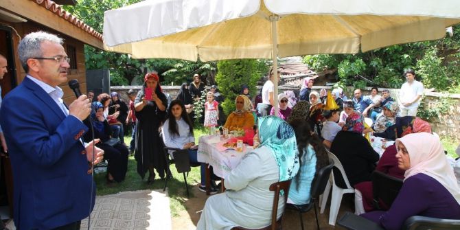 Başkan Köşker Şehit Anneleriyle Bir Araya Geldi