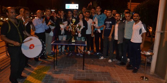 Çukurova Üniversitesi Masa Tenisinde Şampiyon