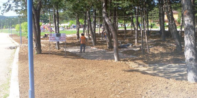 Gölpark Mesire Alanı Ziyaretçiler İçin Yaza Hazırlanıyor