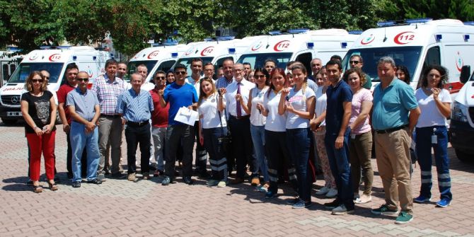 Antalya’da 112 Ambulansları Dünyanın Çevresini 87 Kez Dolaştı