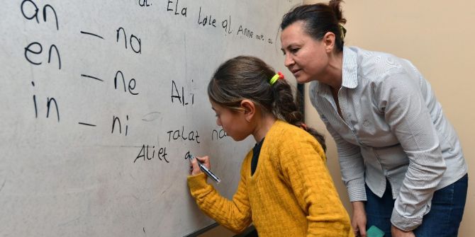 Büyükşehirden Sığınmacı Çocuklara Türkçe Dersi
