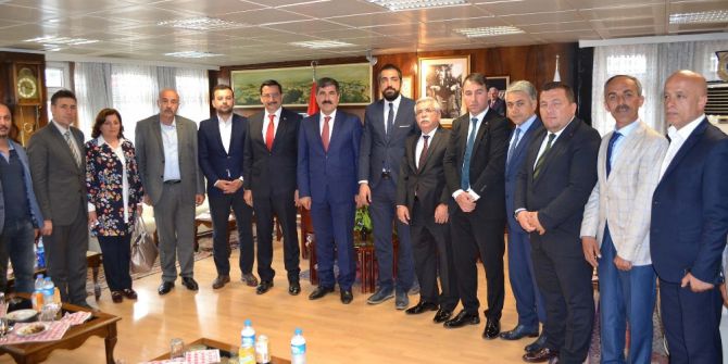 Başkan Ak’tan Muş Belediyesine Ziyaret