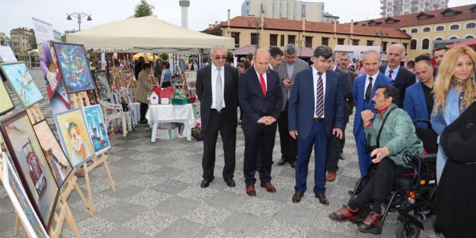 Engelliler Emeklerini Sergiledi