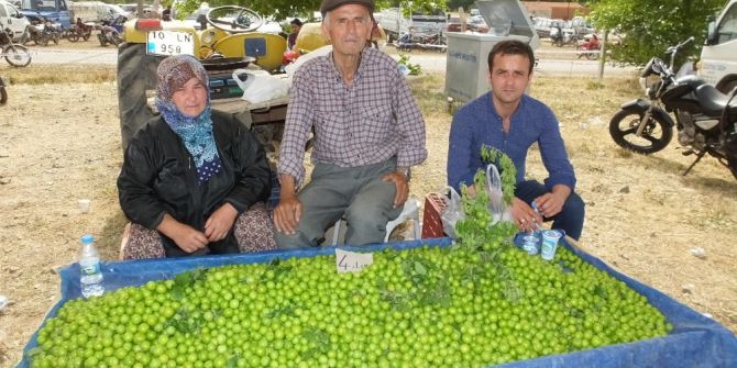 Burhaniye’de Yerli Ürünler Pazarda Yerini Aldı