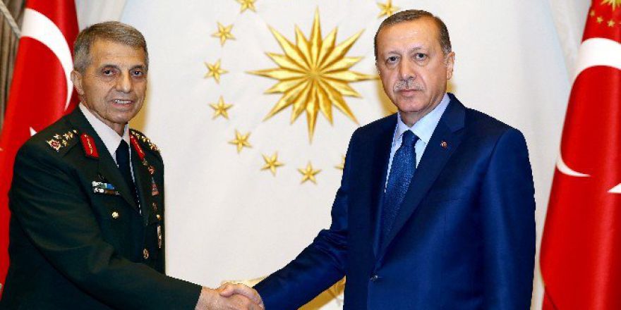 Cumhurbaşkanı Erdoğan, Eski Jandarma Genel Komutanı Mendi’yi Kabul Etti