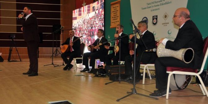 Karaman’da Türk Halk Müziği Konseri