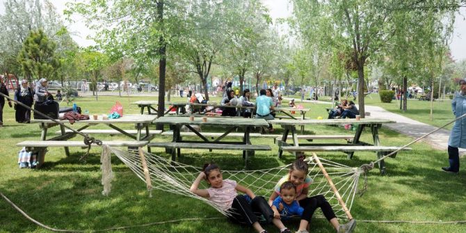 Konyalılar Hafta Sonları Parklara Akın Ediyor