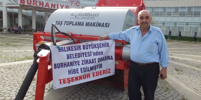 Burhaniyeli Çiftçileri, Başkan Uğur Sevindirdi