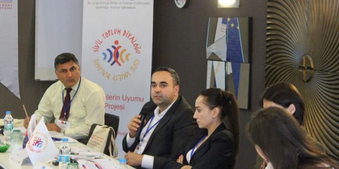 Hrü Sivil Toplum Diyaloğu, Mültecilerin Uyumu Projesi Toplantısına Katıldı