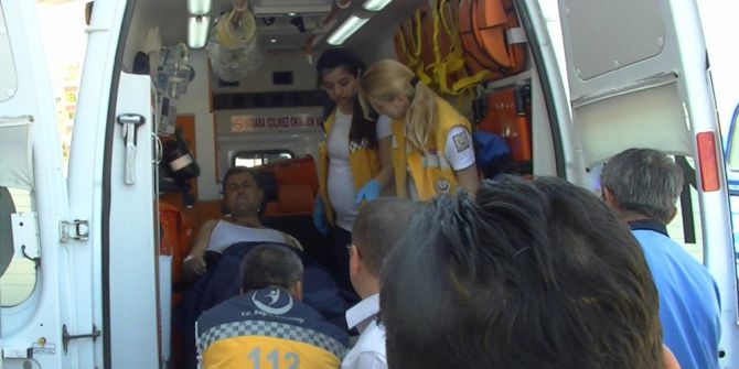 Kepçe, Muhtarı Yaraladı