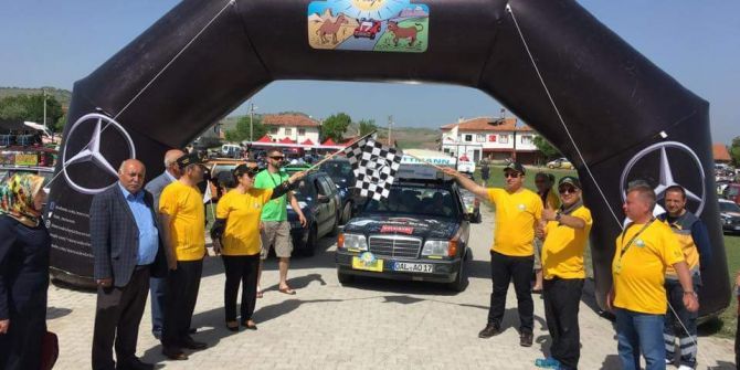 Allgau Orient Rallisinin Çorum Ayağı Boğazkale İlçesi’nde Start Aldı