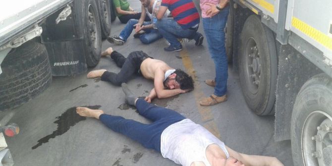 Havasızlıktan Boğulmak Üzere Olan Dhkp-c’lileri Jandarma Kurtardı