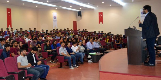 Gaün Öğr. Gör. Tamer’den Tütün Ve Alkol Bağımlılığı İle Mücadele Konferansı