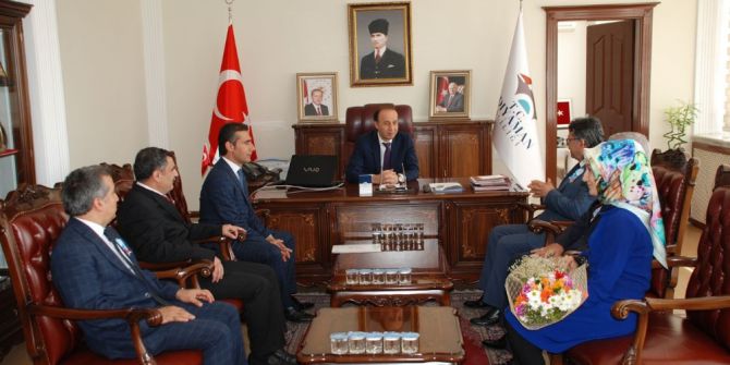 Vali Erin’e Sgk Haftası Ziyareti