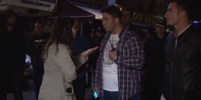 Başkent’te Khk Protestosuna Polis Müdahalesi: 3 Gözaltı