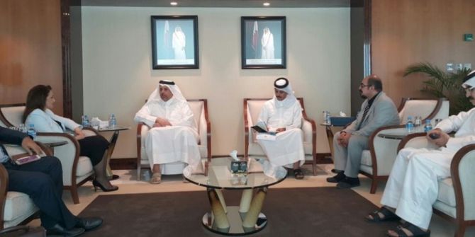 Sankon Başkanı Atasoy, Katar’da Temaslarda Bulundu