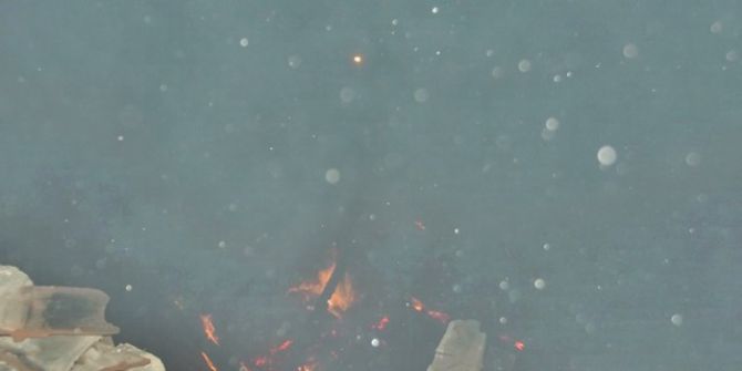 Sinop’ta Ahşap Ev Yangında Kül Oldu